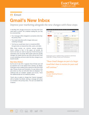 Gmail's New Inbox
