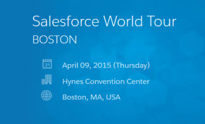 Salesforce World Tour in Boston