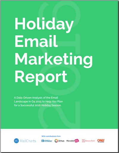 Download MailCharts' Holiday Email Marketing Report
