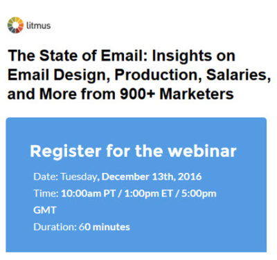 State of Email Webinar