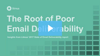 Watch "The Root Causes of Poor Email Deliverability" webinar