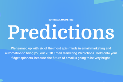 2018 Email Marketing Predictions from Campaign Monitor