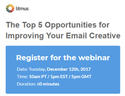 The Top 5 Opportunities for Improving Your Email Creative