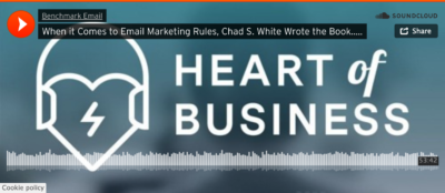 Benchmark Email's Heart of Business Podcast
