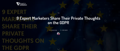 9 Expert Marketers Share Their Private Thoughts on the GDPR