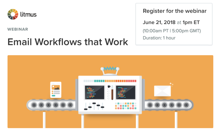 Email Workflows that Work webinar