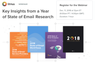 Key Insights from a Year of State of Email Research