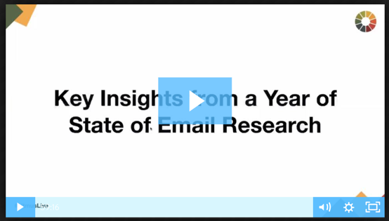 Key Insights from a Year of State of Email Research