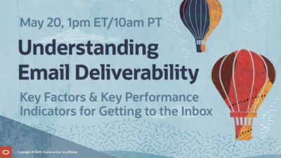 Register for our Understanding Email Deliverability webinar