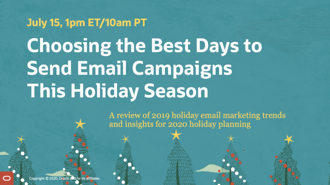 Choosing the Best Days to Send Email Campaigns This Holiday Season