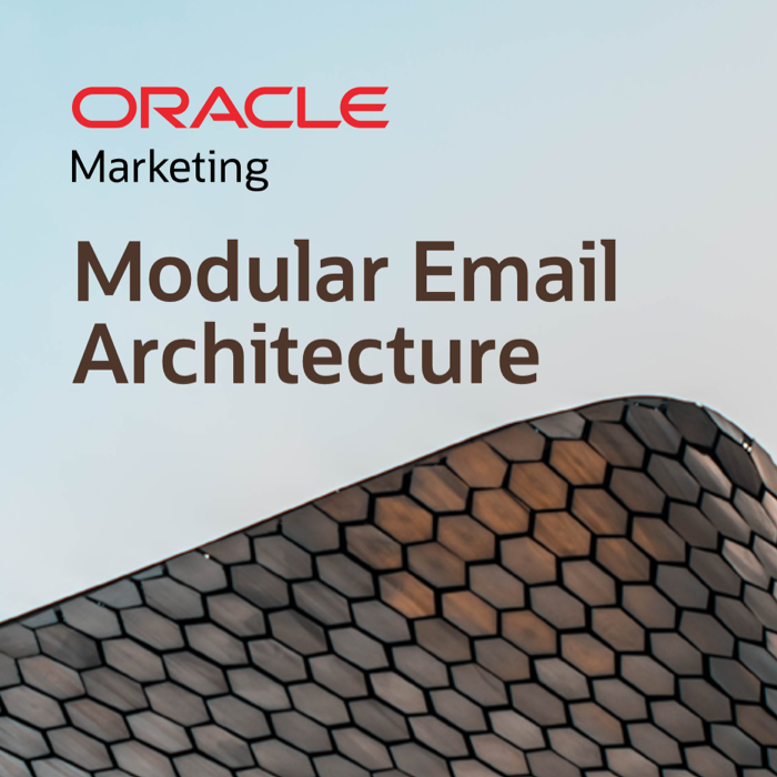 Modular Email Architecture on-demand webinar