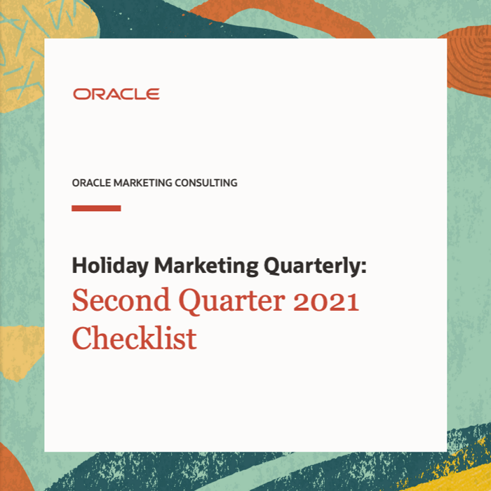 2021 Second Quarter Holiday Marketing Quarterly