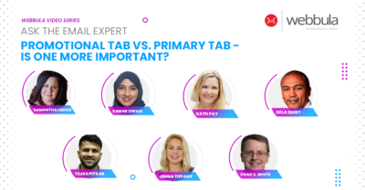 Promotional Tab vs Primary Tab