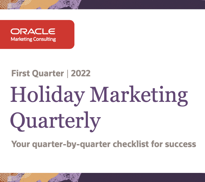 First Quarter 2022 Holiday Marketing Quarterly