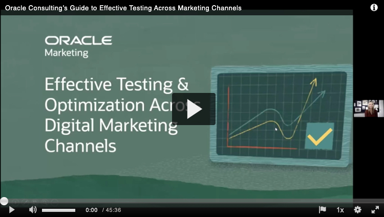 Effective Testing & Optimization Across Digital Marketing Channels