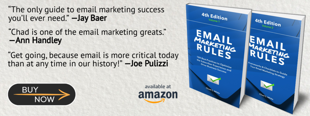 The 4th Edition of Email Marketing Rules is on sale now