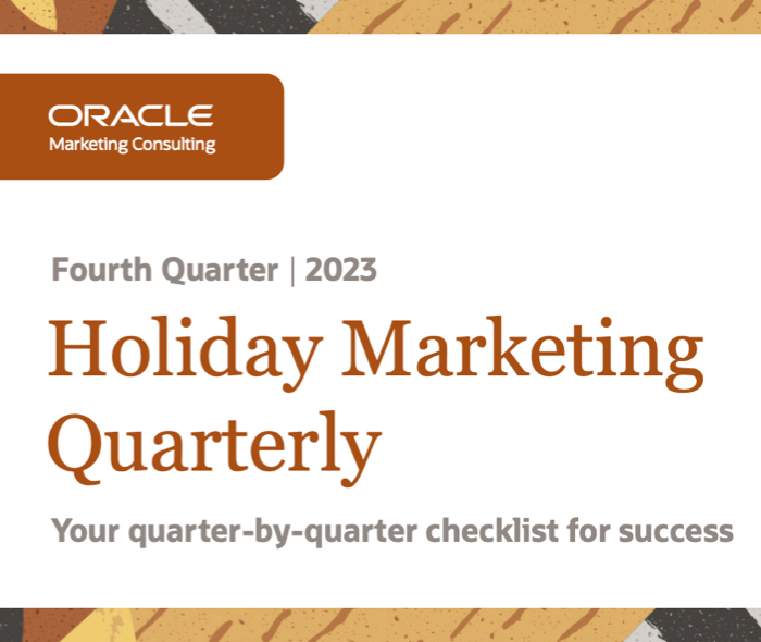 Fourth Quarter 2023 Holiday Marketing Quarterly